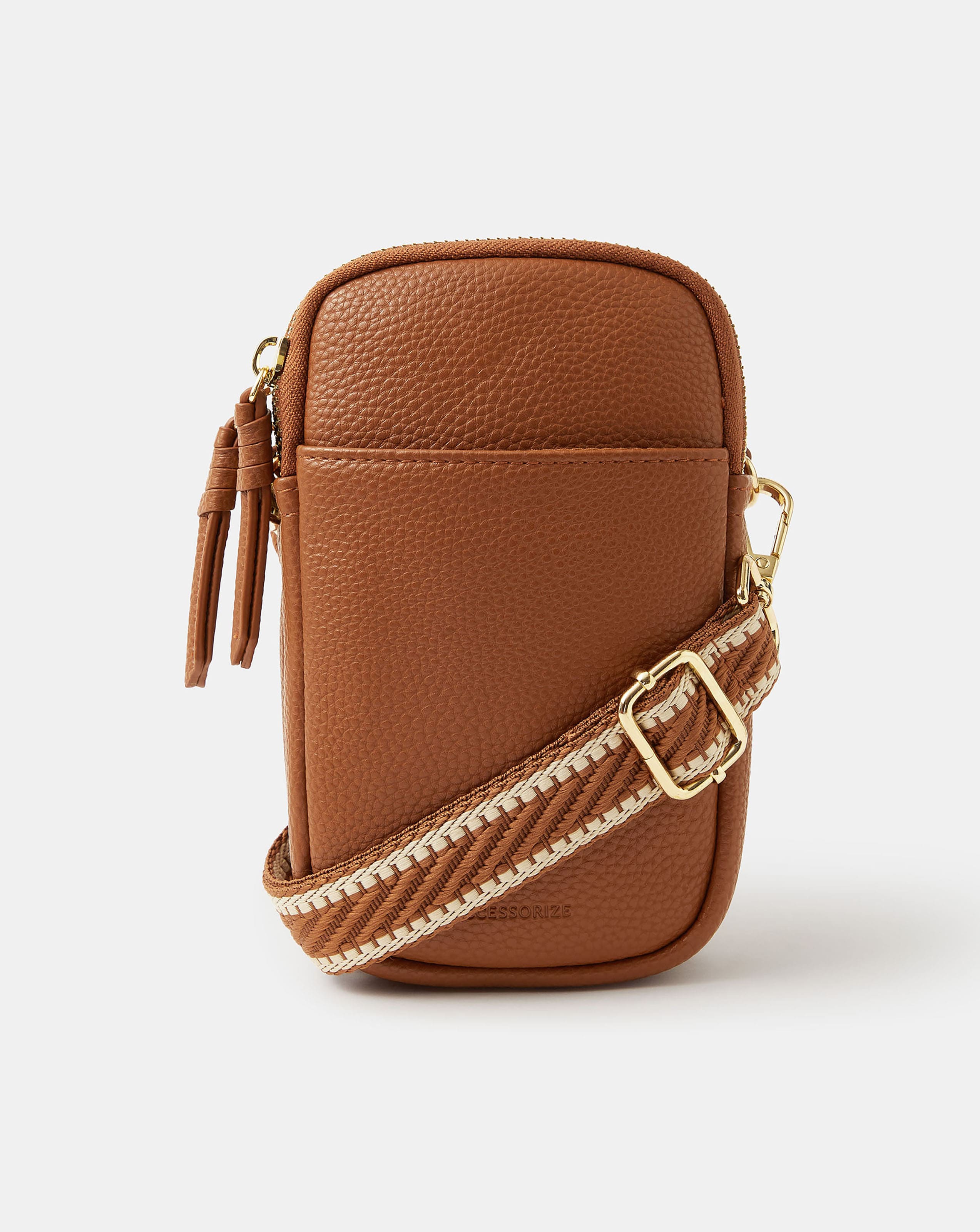 New In - Accessorize Double Pouch Phone Bag