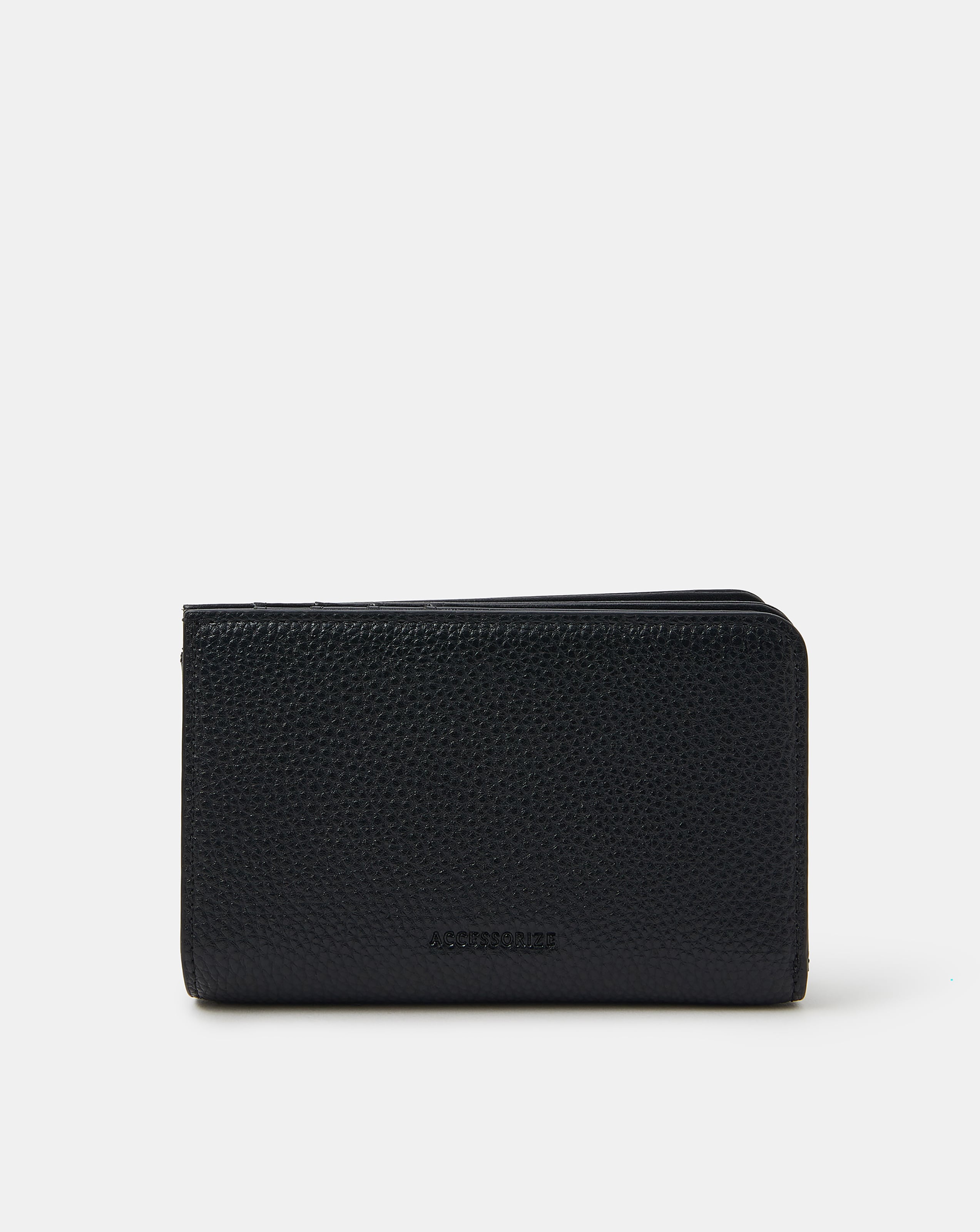 New In - Accessorize Faux Leather Zip Purse