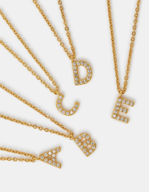 Accessorize Initial Necklace
