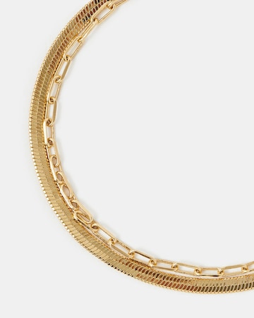 Accessorize 14ct Gold-Plated Bracelet