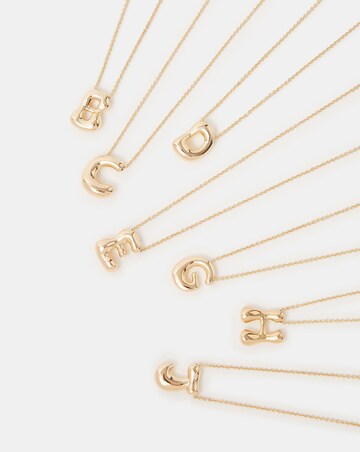 Accessorize Initial Pendant Necklace