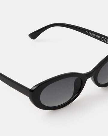 Accessorize Resin Oval Sunglasses