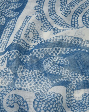 Accessorize Dotty Paisley Print Scarf