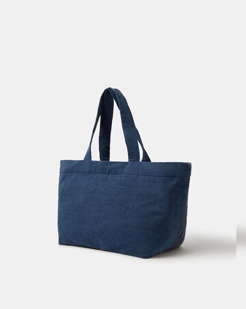 Accessorize Tapestry Denim Shopper Bag