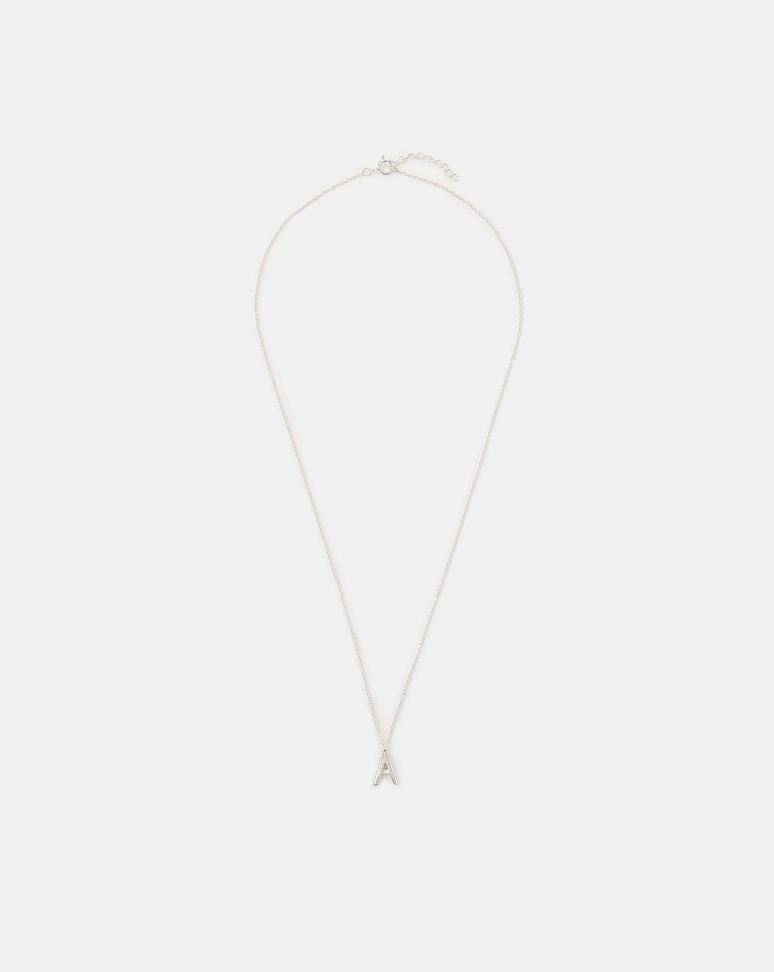 Accessorize Initial Pendant Necklace