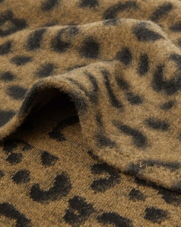 Accessorize Leopard Print Triangle Scarf