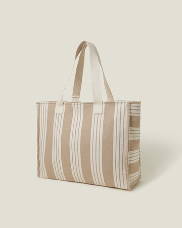 Accessorize Large Stripe Beach Bag