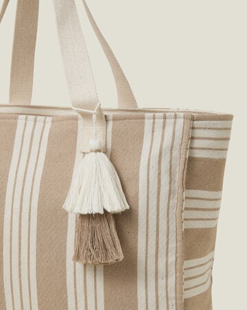 Accessorize Large Stripe Beach Bag