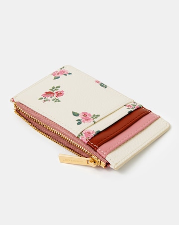 Accessorize Floral Print Card Holder