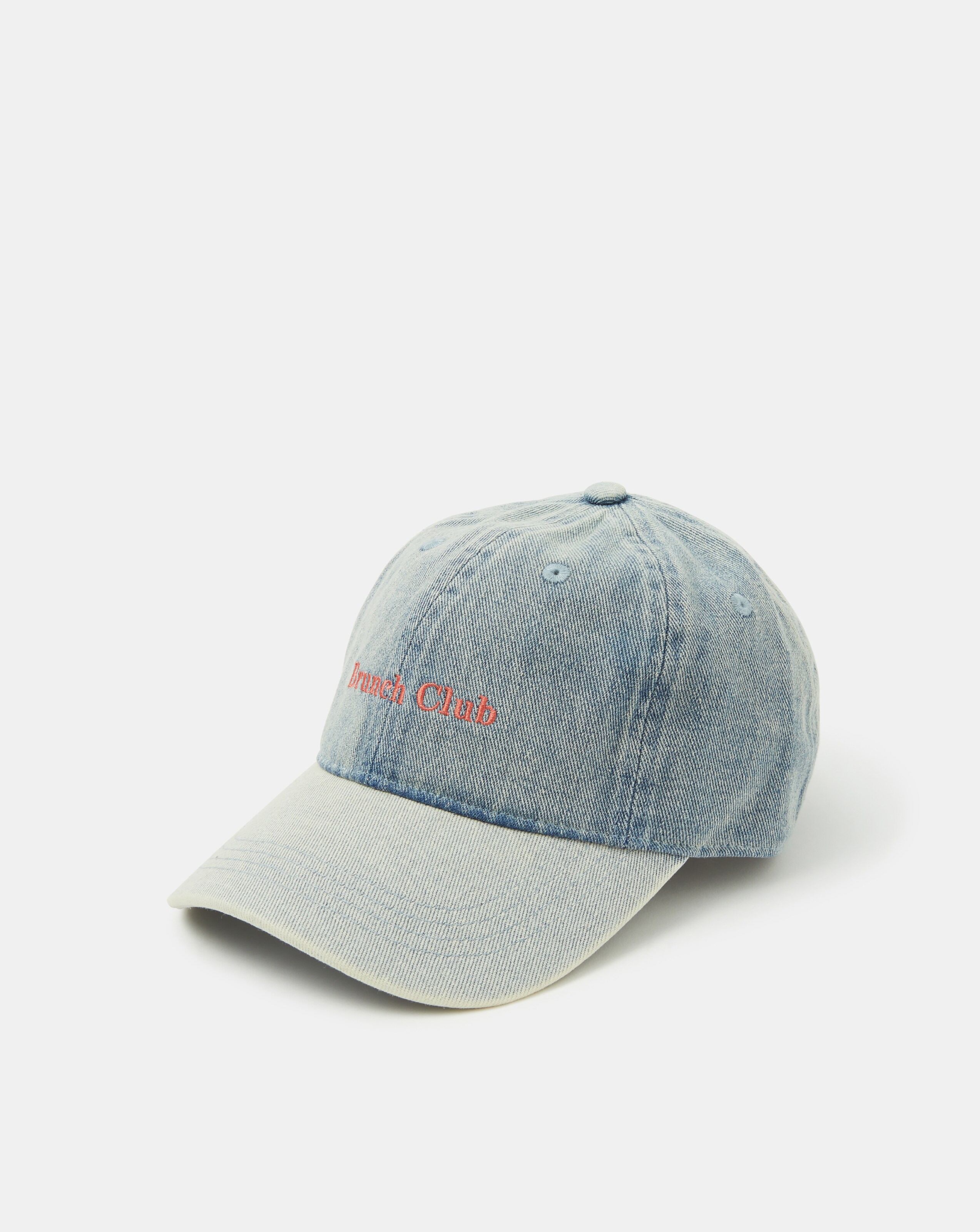 Accessorize Brunch Club Denim Cap
