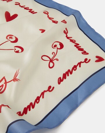 Accessorize Amore Print Square Scarf