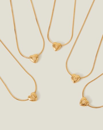 Accessorize SS Heart Necklace