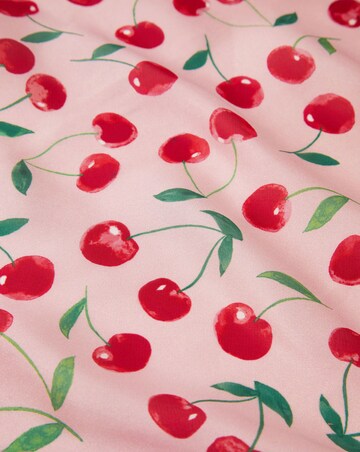 Accessorize Cherry Print Square Scarf