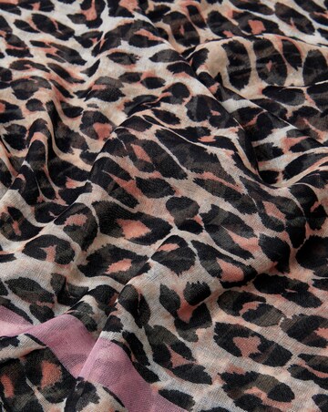 Accessorize Leopard Print Scarf