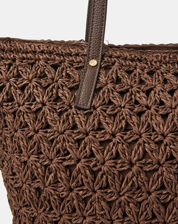 Accessorize Raffia Tote Bag
