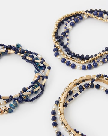 Accessorize Bead Stretch Bracelets