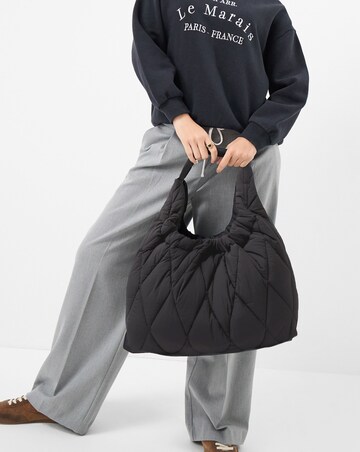 Accessorize Nylon Quilted Shopper Bag