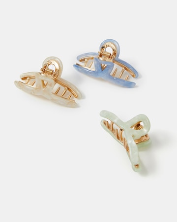 Accessorize Mini Twist Claw Clips