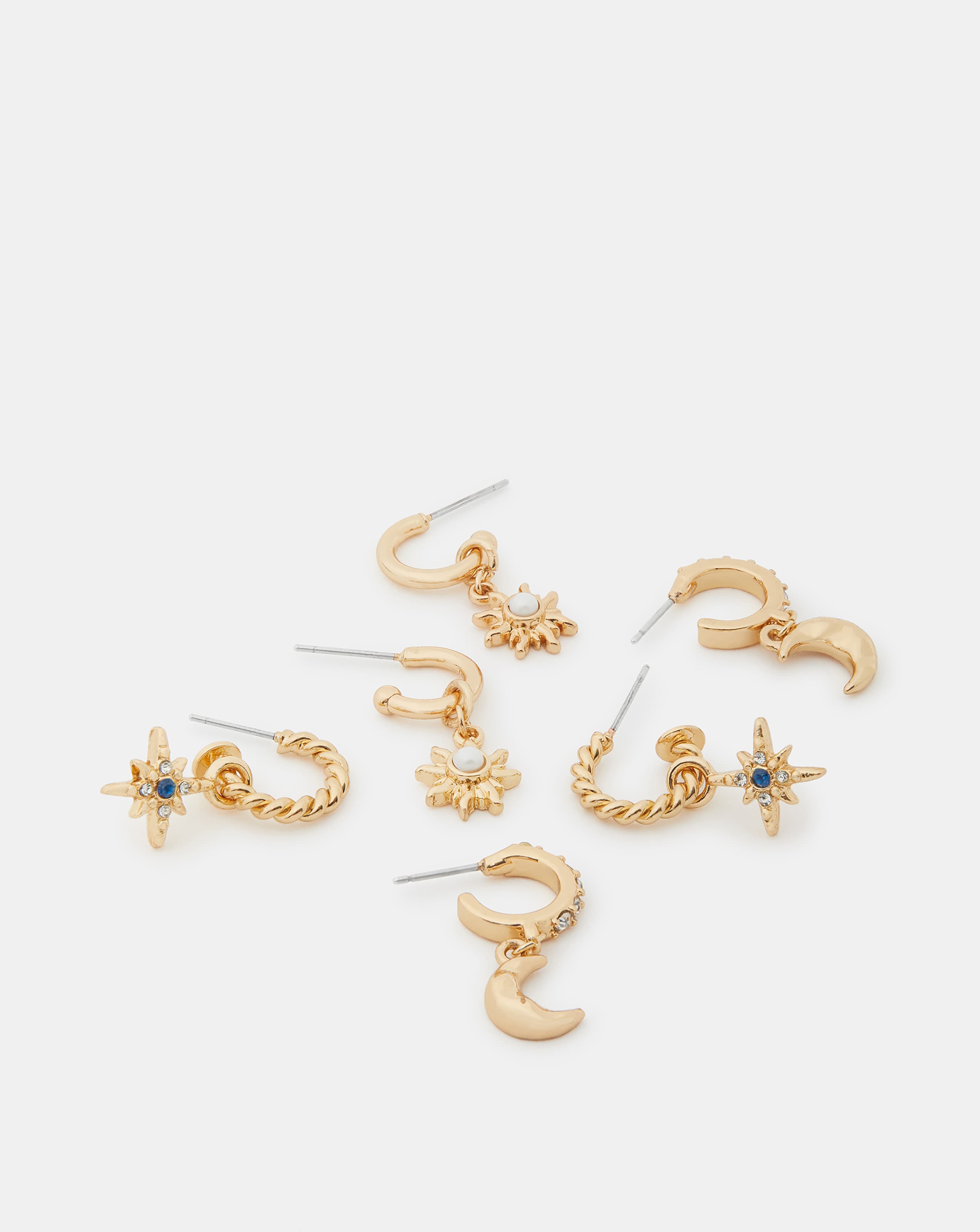 Accessorize Celestial Charm Earrings