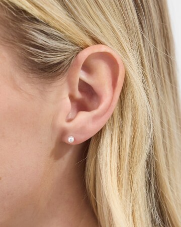 Accessorize Sterling Silver-Plated Studs