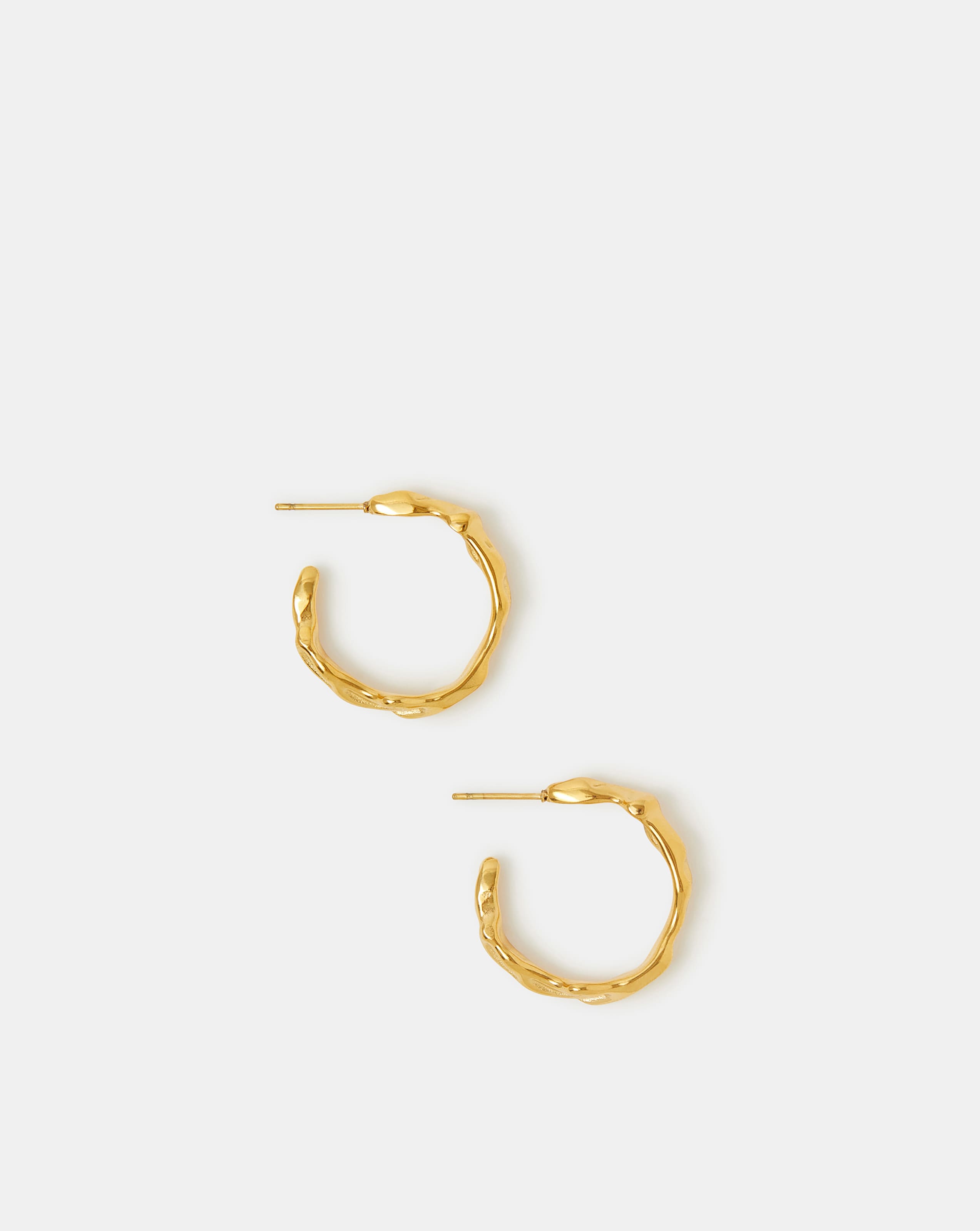Accessorize Molten Hoop Earrings