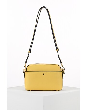 Luella Grey Sian Yellow Camera Crossbody