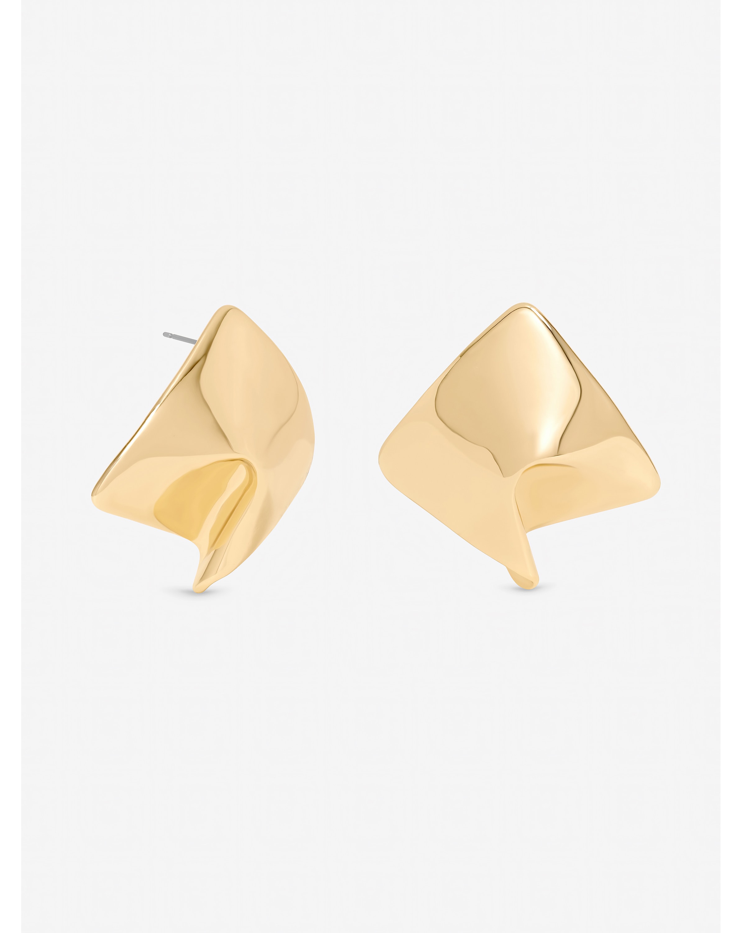 Mood Gold Plated Liquid Earrings