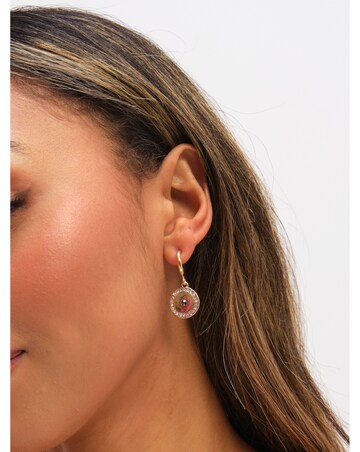 Mood Gold Plated Heart Charm Earrings - Pack of 3