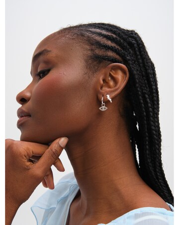 Inicio Sterling Silver Plated Celestial Earrings - Pack of 2