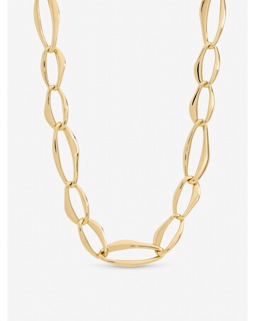 Mood Gold Plated Large Link Chain Necklace