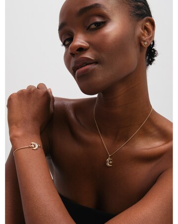 Jon Richard Gold Plated Crystal and Moon Trio Set - Gift Box