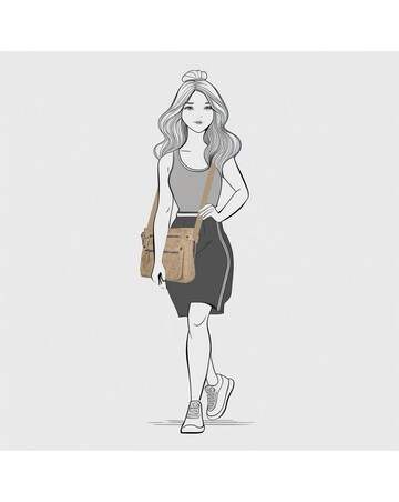 Enrico Benetti Noumea Single Handle Vegan Leather Shoulderbag