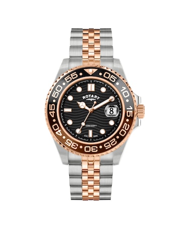 Rotary Men's Apex 100 SS Bracelet Watch