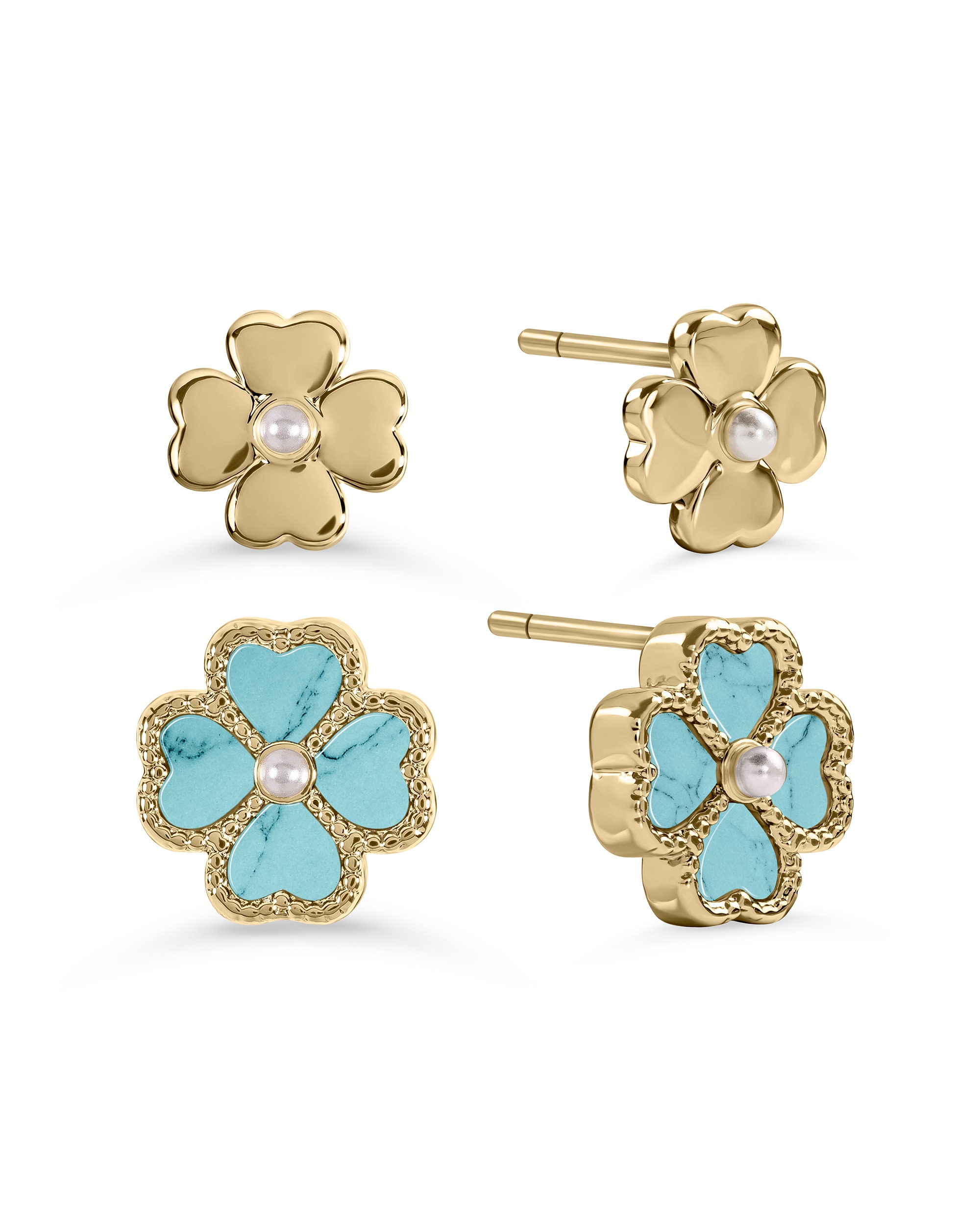 New In - Radley Gold Plated Turquoise Earrings