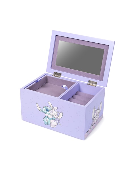 Stitch & Angel Purple Jewellery Box