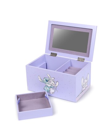 Stitch & Angel Purple Jewellery Box