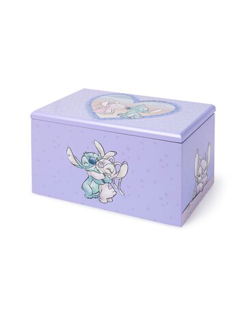 Stitch & Angel Purple Jewellery Box