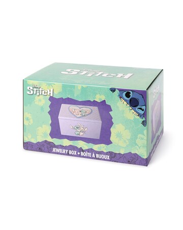 Stitch & Angel Purple Jewellery Box