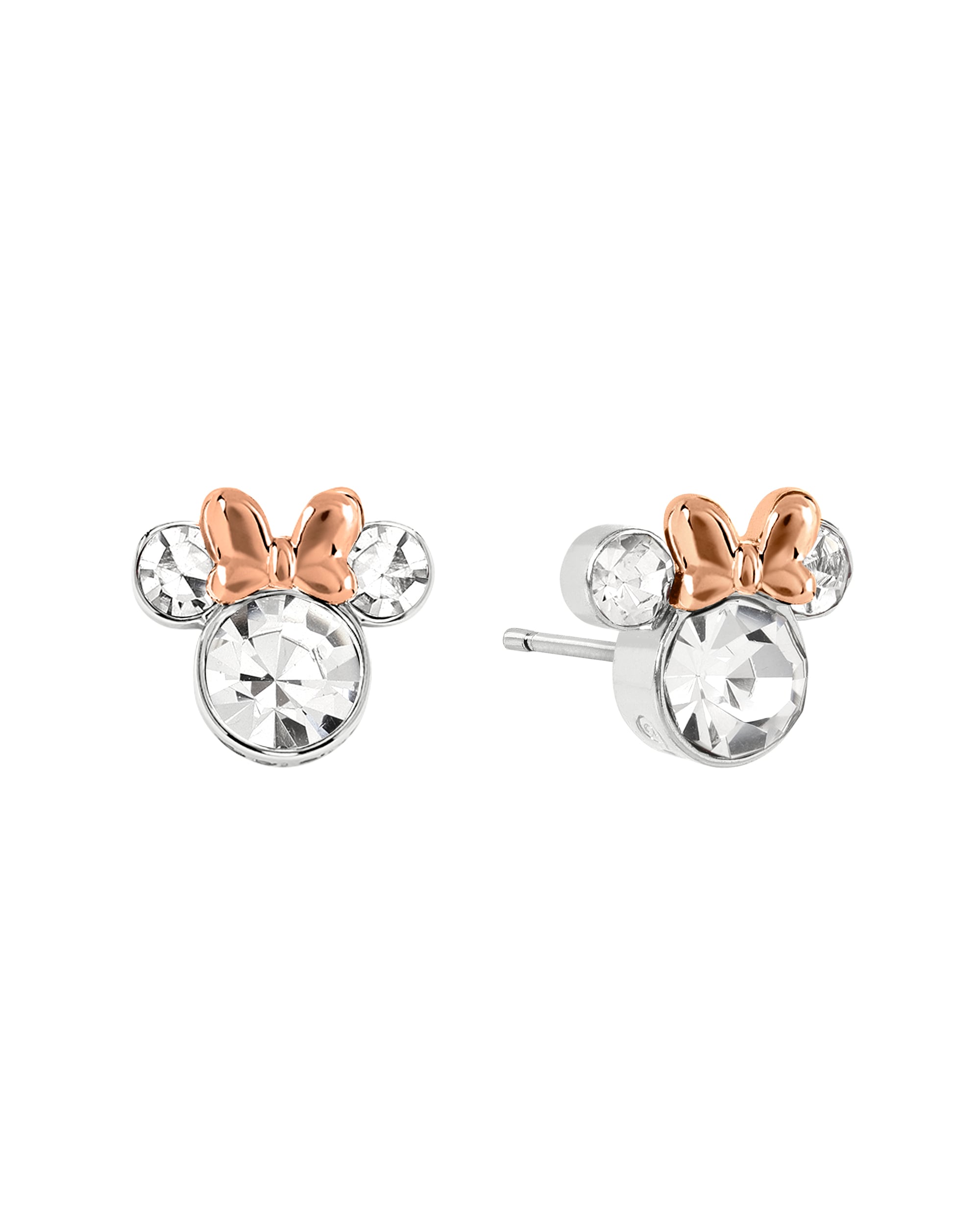 New In - Minnie Mouse Crystal Stud Earrings