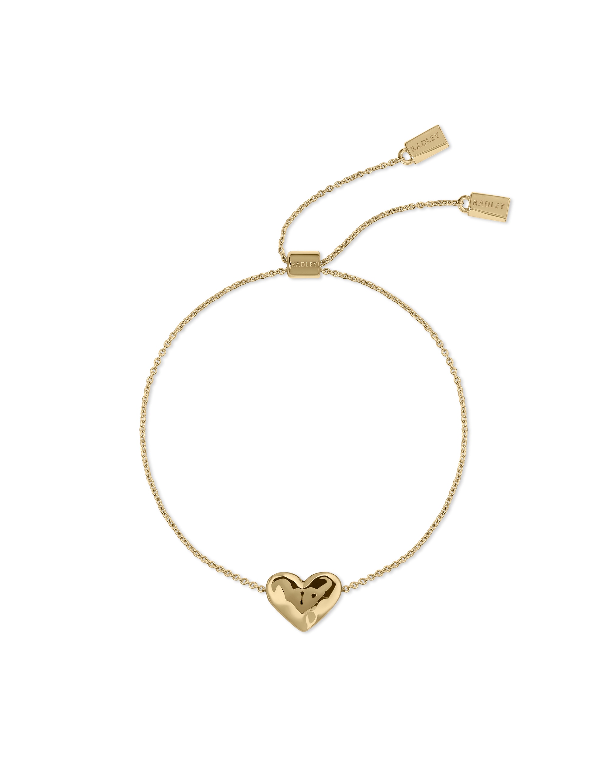 New In - Radley 18ct Gold Plated Heart bracelet