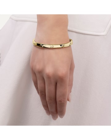 Radley Gold Plated Jumping Dog Bangle