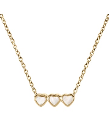 Radley Gold Plated MOP Heart Necklace