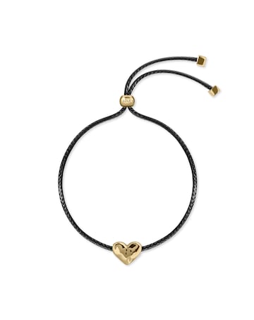 Radley Black & Gold Friendship Bracelet