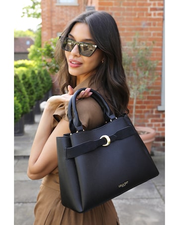 Luella Grey  Roxy Black Tote