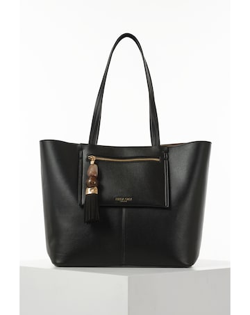Luella Grey Cindy Black Casual Tote