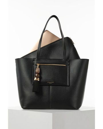Luella Grey Cindy Black Casual Tote