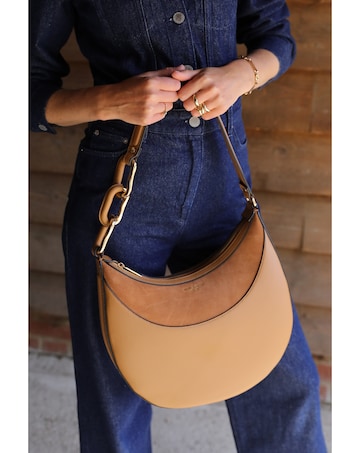 Luella Grey  Thelma Camel Scoop Hobo