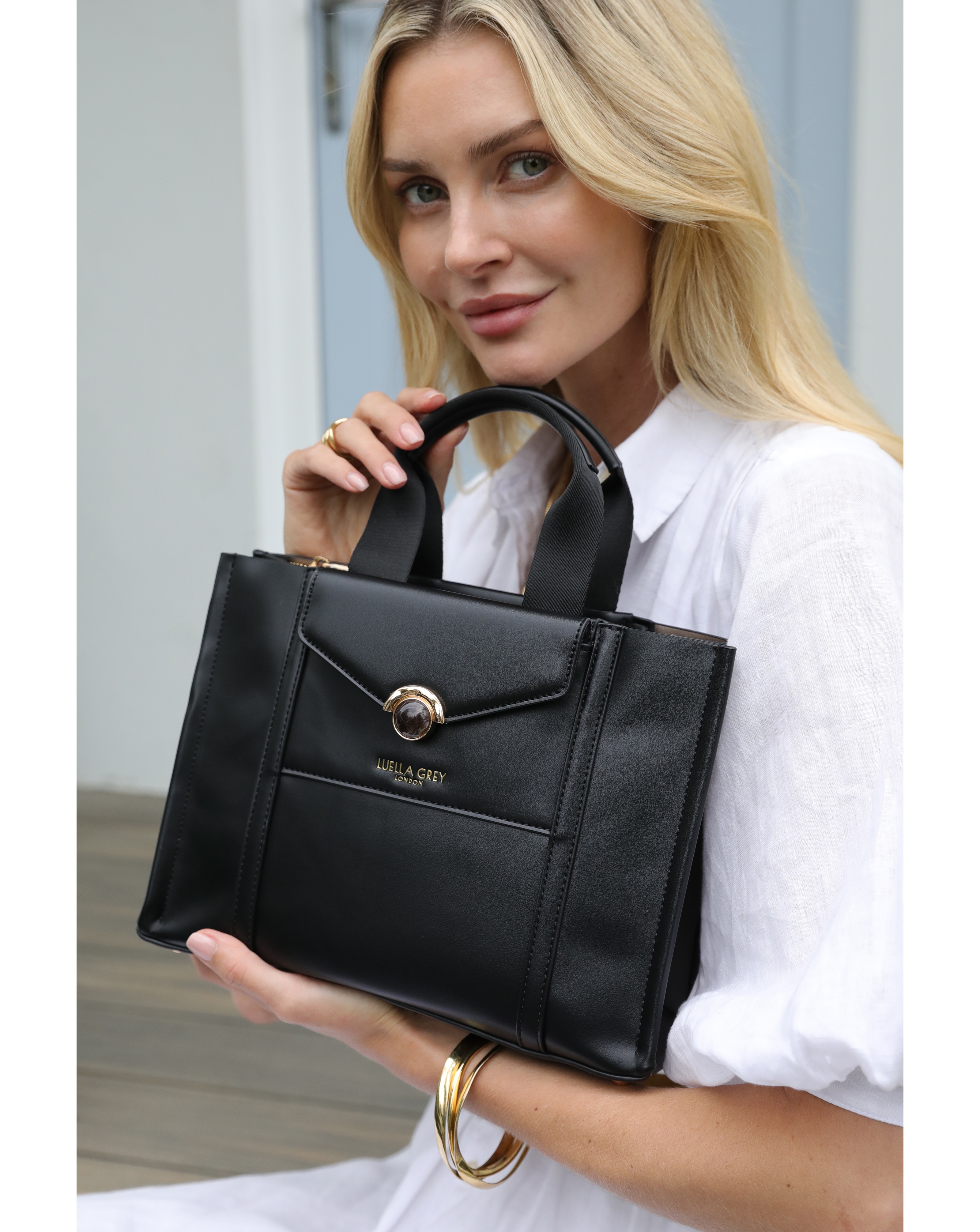 New In - Luella Grey Kimberley Black Crossbody