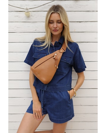 Luella Grey Darla Camel Crossbody