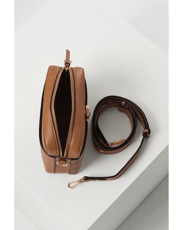 Luella Grey  Sian Camel Camera Crossbody